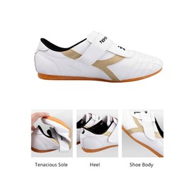 VGEBY Zapatillas de Taekwondo Cómodos Antideslizantes Zapatillas Deportivos de Taekwondo Kung Fu Tai Chi (tamaño : 34) Zapatos Taekwondo Dobok Taekwondo