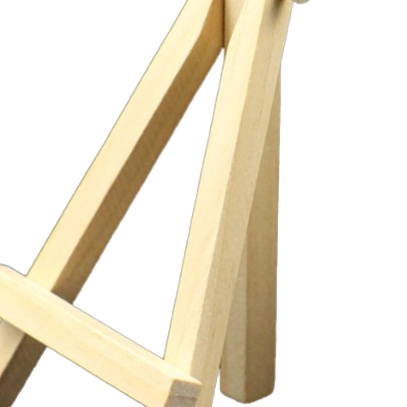 Wooden Table Top Easel, 5pcs 5inch Mini Display Wood Easel