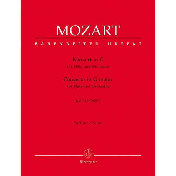 Concerto for Flute in G major K.313 (Full Score)