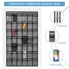 SAVERHO 42 Pocket Classroom Pocket Chart for Cell Phones and