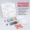 Nuberlic Sip and Paint Paint Kits for Couples Love Birds