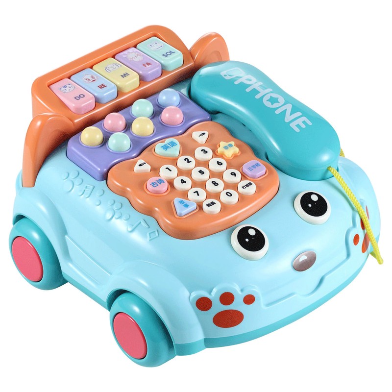 Toy Telephone Ordinary Battery Medium Telephone Simulation Educational Baby Telephone