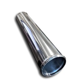 1.50" Diameter Aluminum Pipe Polished 18.00" Length
