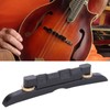 Mandolin Bridge,Adjustable Ebony Bridge for Mandolin Musical Accessory