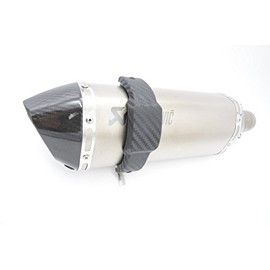 Moto4U Exhaust Slider Protector In Hexagon