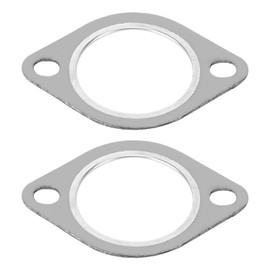 Metal Xhaust Manifold Gasket, 18107502346 2pcs Durable Exhaust Manifold Gasket for Car