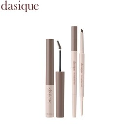 DASIQUE Pro Detail Brow Pencil Duo Set 2items, Pro Detail Brow Pencil#$%Pro Slim Brow Cara:01 Dark Gray-01 Dark Gray