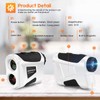 PEAKPULSE Golf Laser Distance Meter, Magnetic Mounted, Golf Scope, Golf