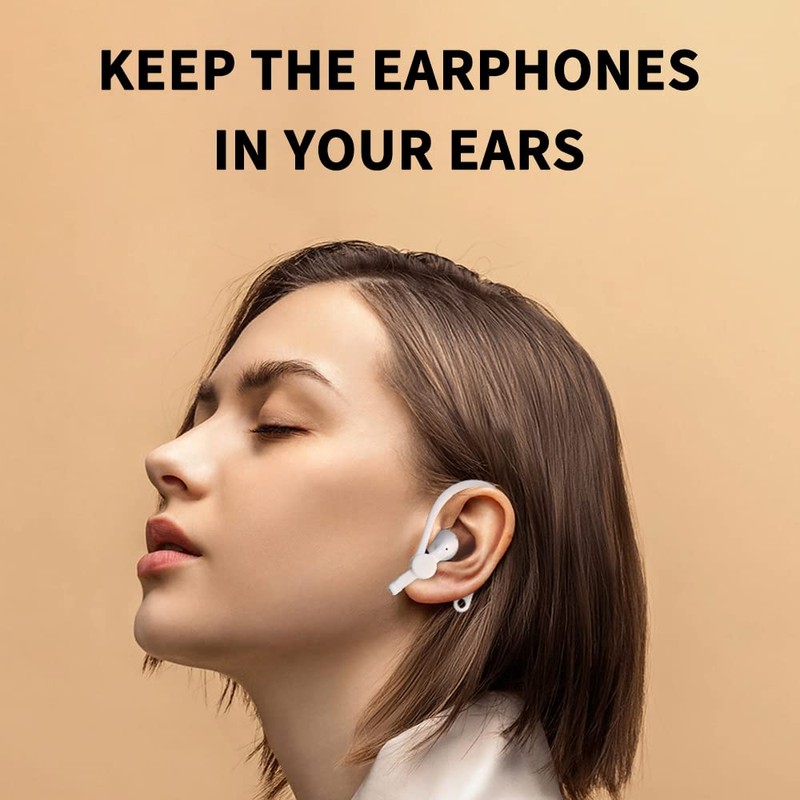 Ear Hooks for AirPods Pro,AirPods 3,2,1.Anti-Slip,Comfortable Fit,Ergonomic and Durable,Perfect for