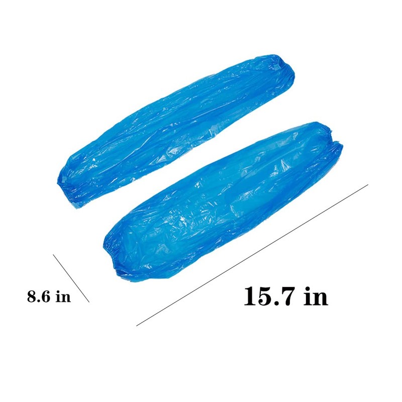 ONEWANGDAFA 100 Pcs Disposable Arm Sleeves Covers Waterproof Sleeve Protector