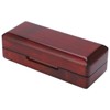 Solid Wood Mouthpiece Case Box Portable Storage for Sax Musical
