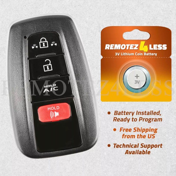 Remotez4less For 2017 2018 2019 2020 2021 Replacement Toyota Prius