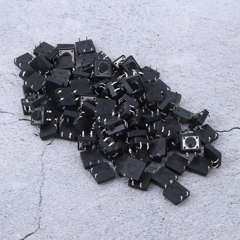 Tact Switch, Push Button Switch, Tactile Push Button Switch, 100pcs