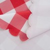 MANGATA CASA Red Gingham Tablecloth for Rectangle Tables- Checkered Table