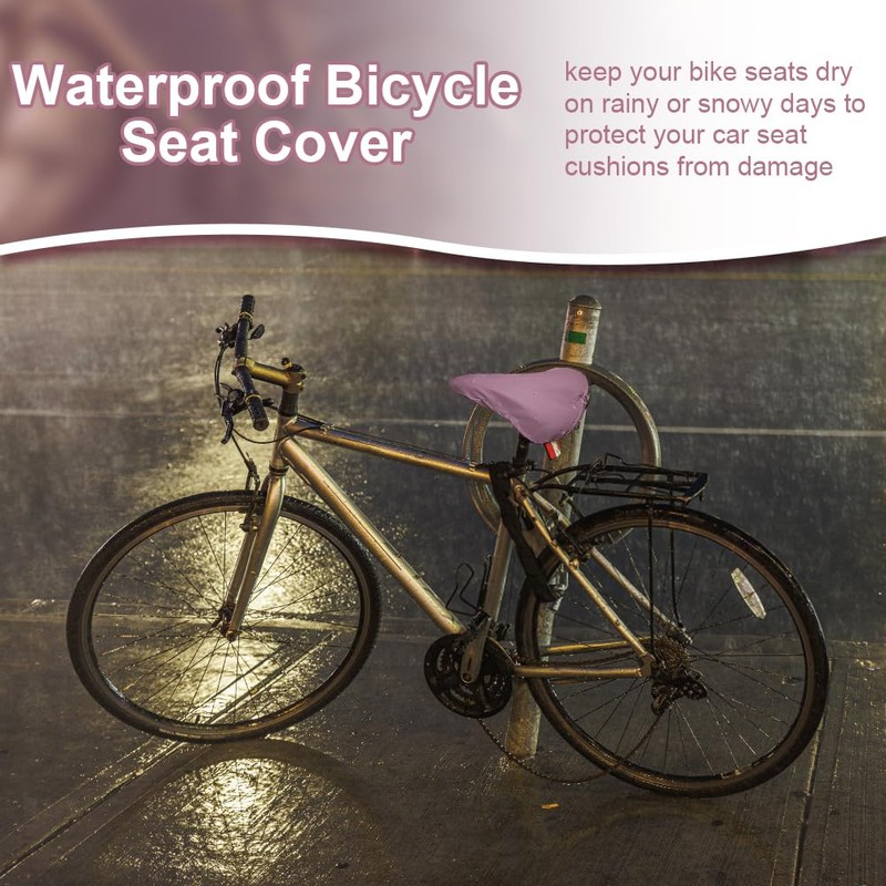 Bicycle Seat Rain Cover Bicycle Saddle 28 x 24 cm