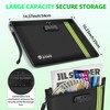ZJTAPE Fireproof and Waterproof Bag with Lock - Document Bag