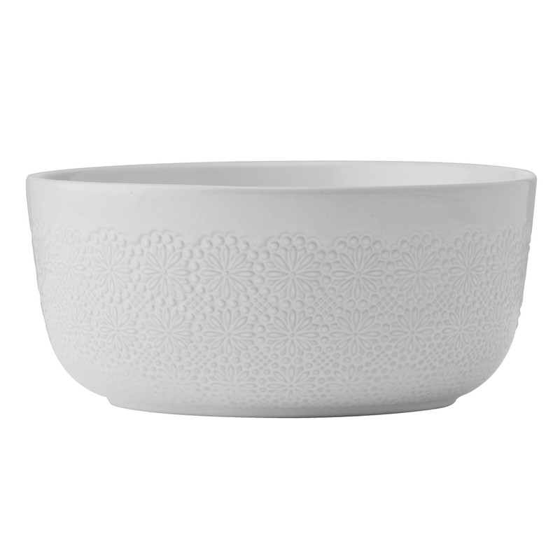 Pfaltzgraff Blooming Meadow 12 Piece Plates Bowls Dinnerware Set, Service