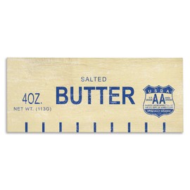 Stupell Industries Vintage Salted Butter Canvas Wall Art, Design by Daphne Polselli