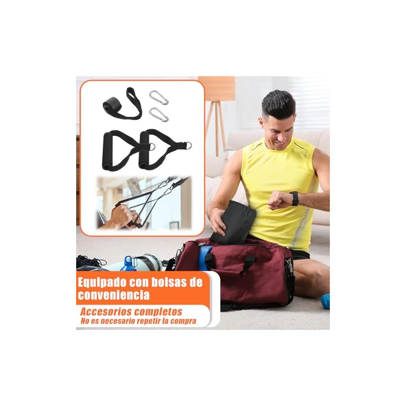 Bandas de Resistencia 13 PCS,Ligas de Resistencia para Ejercicio, Fuerte