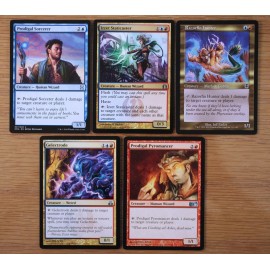 Set 10 Blue Red Pingers Tribal Creatures *NM* Magic Ping MTG Izzet Stratocaster