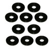 M12 x 36mm Nylon Black Penny Washers Fender Repair Washer
