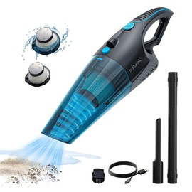 ambrint Handheld Vacuum Cleaner - High Suction Power 13000PA Cordless car Vacuum Cleaner Suitable for Cleaning Cars, Homes, Pets and Small Spaces