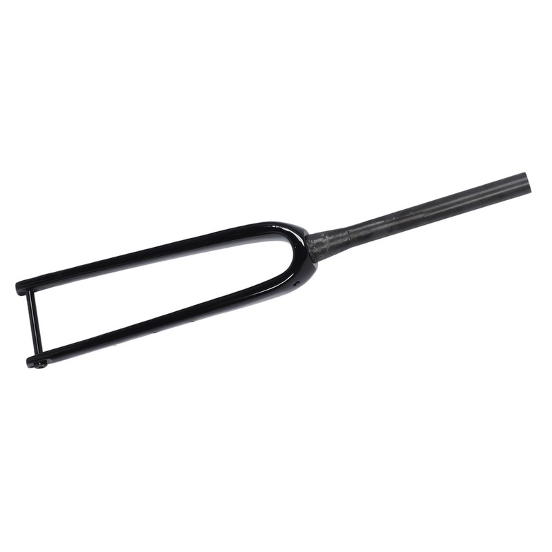 Road Bike Fork Carbon Fiber Hard Tapered Tube Lightweight Road
