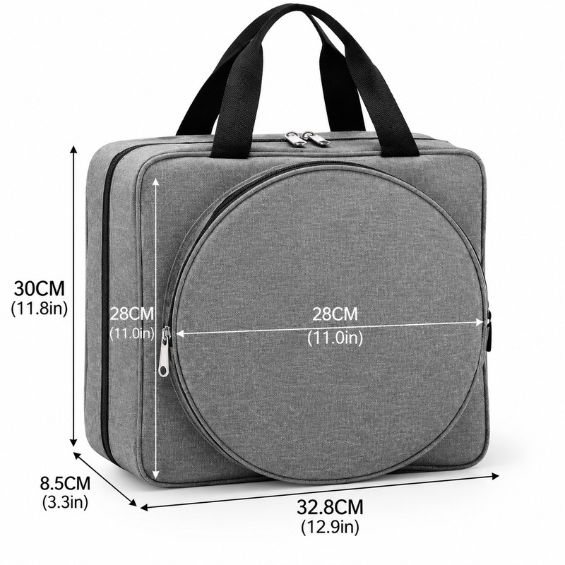 Embroidery Storage Bag for Sewing Supplies – Multi-Pocket Foldable Craft