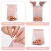 Pack of 50 Paper Bread Loaf Bag Kraft Food Packaging