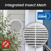 Repa Market 100mm Pack of 5 White Vent Cover with