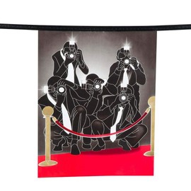 VIP Plastic Squared Bunting