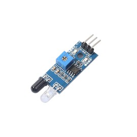 DEVMO 10 pcs IR Infrared Obstacle Avoidance Sensor IR Transmitting and Receiving Tube Photoelectric Switch 3-pin Compatible with Ar-duino Smart Car Robot