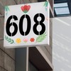 AIEX 25 cm (10”) Large Number Stencils, Reusable Plastic Curb