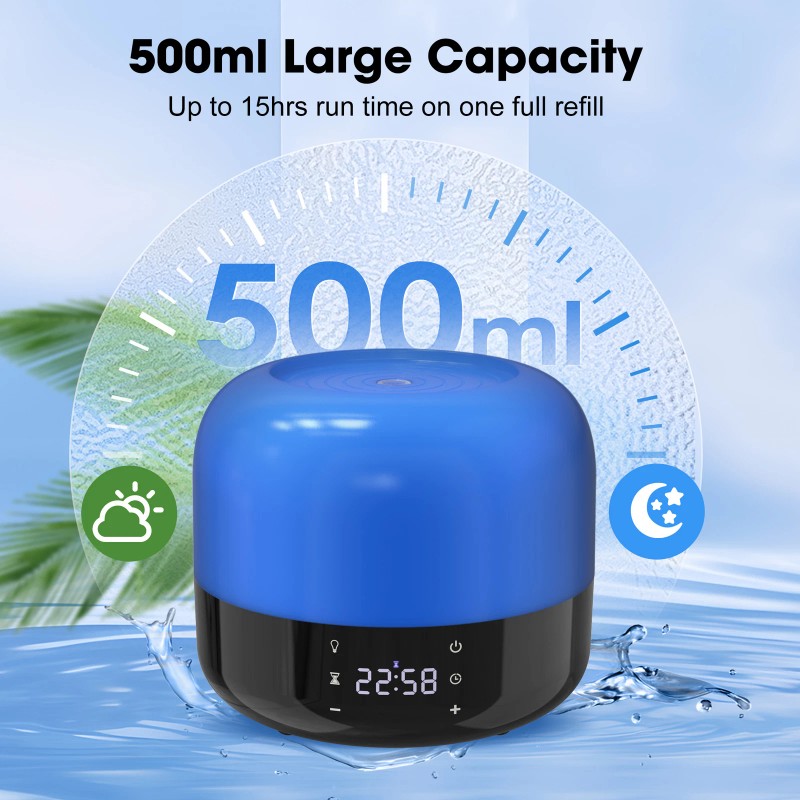 SEJOY Essential Oil Aroma Diffuse Aromatherapy Ultrasonic Humidifier Vaporizer