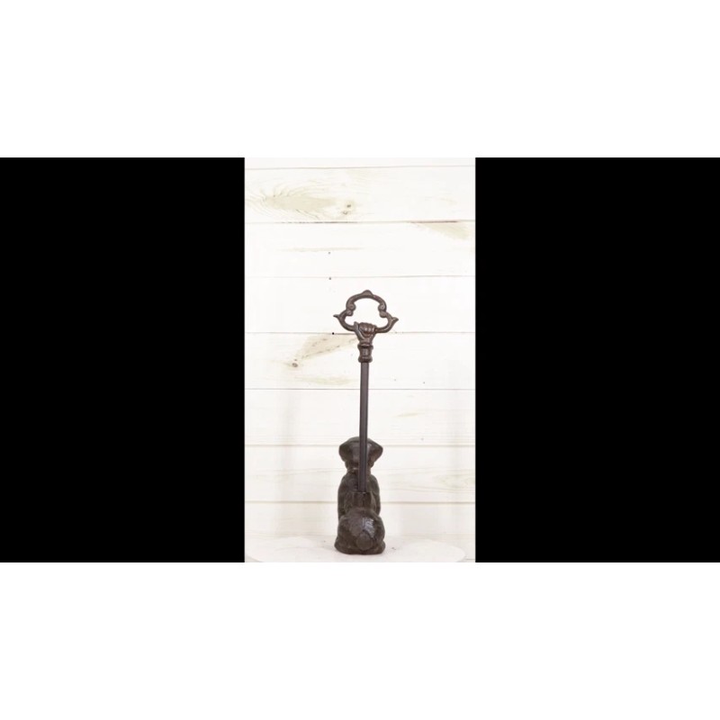 Ebros Gift Rustic Cast Iron Scottish Terrier Puppy Dog Door