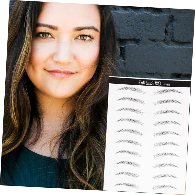 minkissy 3sets Eyebrow Makeup Tools Brow Tint Stencil Durable Eyebrow