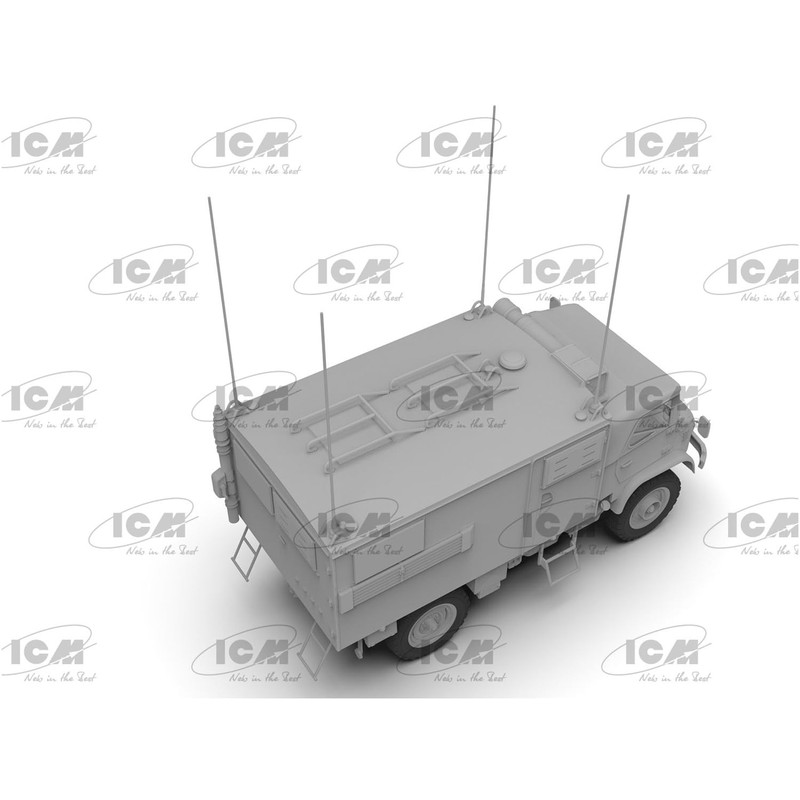 ICM ICM35137 Unimog S 404, Schwarz