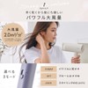 Iris Ohyama HDR-M102-G Ion Dryer, Large Airflow, Quick Drying, Lightweight,