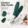 Wide Jaw Opening Anti-Splash Slanted Nail Clipper, Eagle Beak Beveled