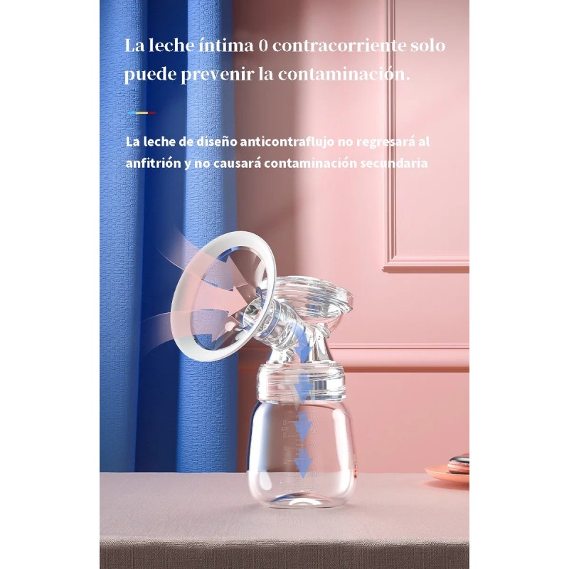Extractor De Leche Eléctrico Recargable 2 Modos Y 9 Niveles