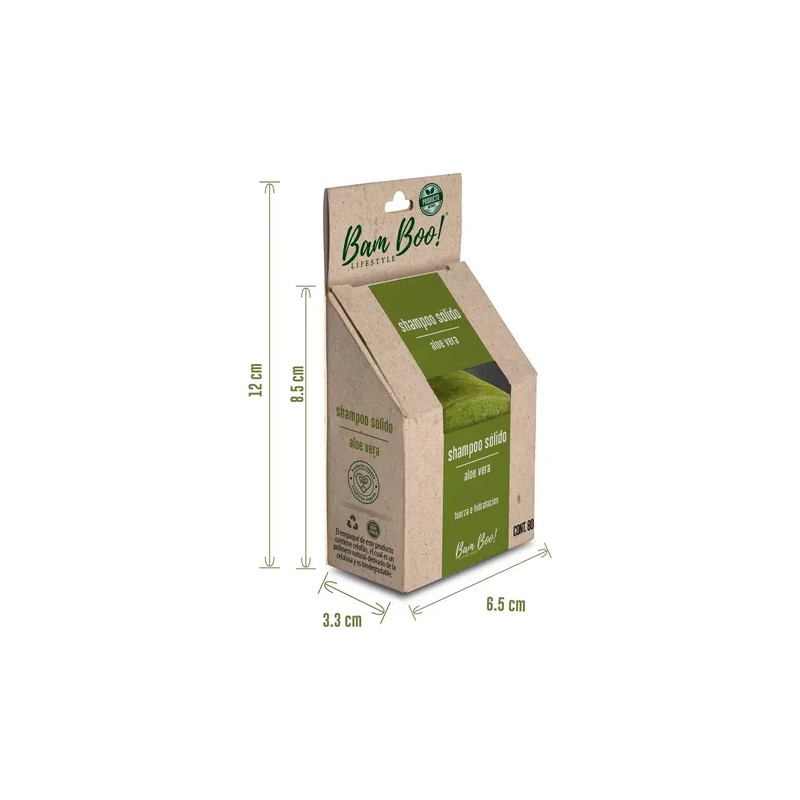 50 Pack Mix Shampoo Sólido Artesanal 80 G Bam Boo!