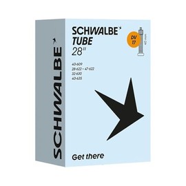 (Genuine Product) DV17 Butyl Bicycle Tube, English 1.6 inches (40 mm), Size: 27.6 x 11.8 - 45C