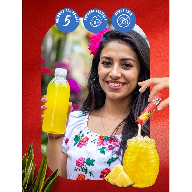 Klass Aguas Frescas, Powdered Drink Mix, 40 Singles Zero Sugar