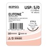 ELITONE Suture with Reverse Cutting Needle, 12 Pack. Sutures for