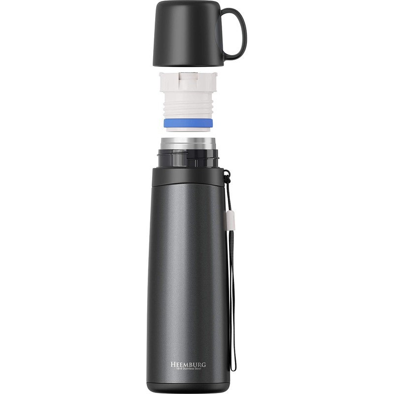 HEEMBURG Thermos Flask Stainless Steel 500 ml for Coffee or