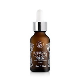 XAMANIA Serum Facial Ácido Hialurónico + DMAE. Lifting Natural para Hidratación y Piel Firme, Serum Antiedad, Rellena las Líneas de Expresión. 30 ml