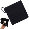 Golf Ball Cleaning Towel Microfiber Towel with Carabiner for Golf