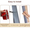 BEIEBIJOB 1/2"~3/5" Height Threshold Ramps for doorways, Rubber Threshold,Floor Transition