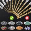 MACXCOIP Hex Shank Drill Bit Set, 13Pcs HSS Titanium Twist