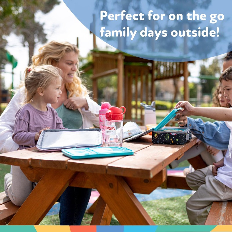 Nuby Lunchbox with Insulated Travel Bag - Bento Lunch Box